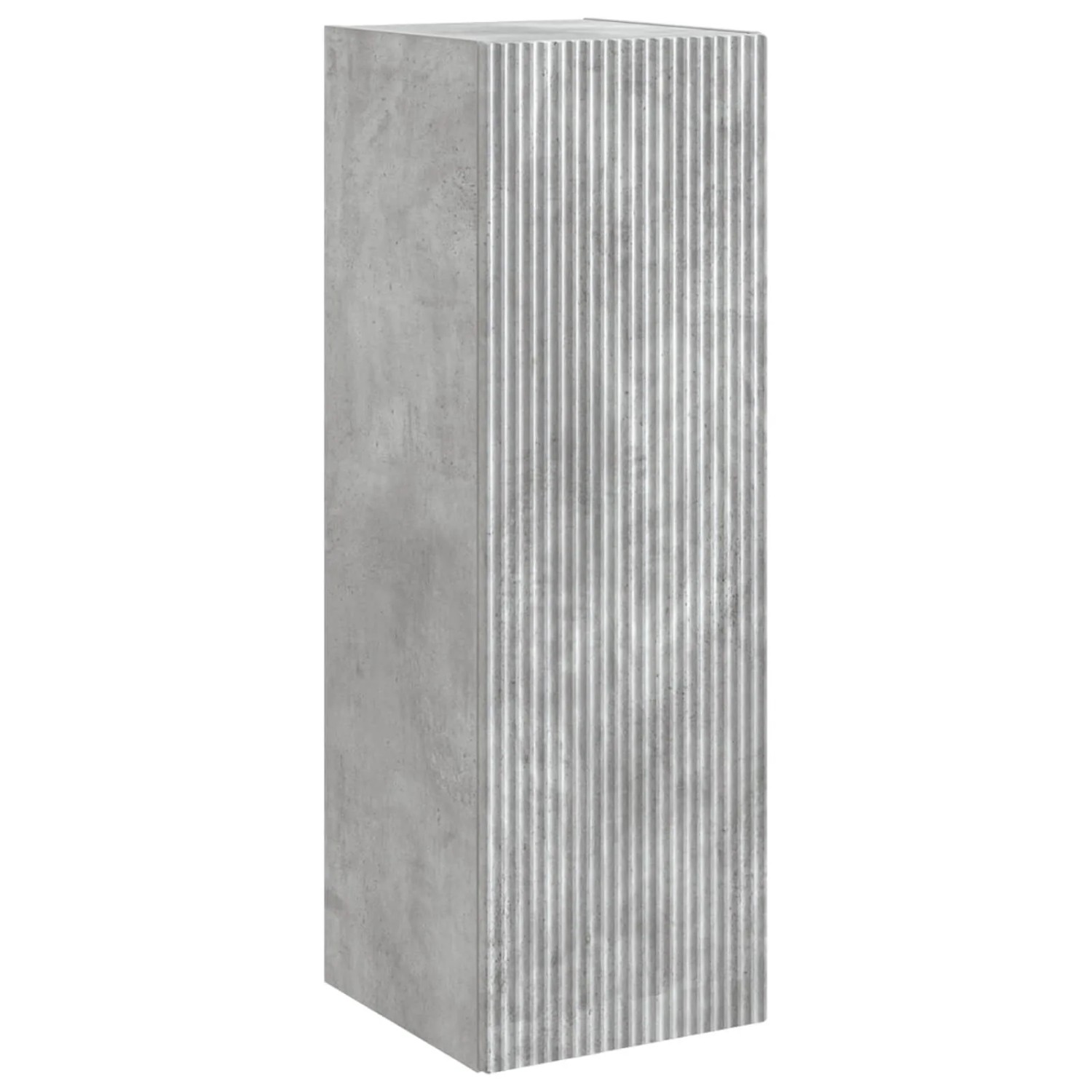 vidaXL Wandmontierter Badezimmerschrank Betongrau 33 x 34,5 x 100 cm 890525