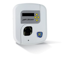 Zodiac pH-Regulierungssystem Clever, automatische Poolwasser pH-Wert Kontrolle in Weiß.
