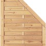 Grüner T&J Sichtschutzzaun Avantgarde Ecke, 90x180/90 cm, aus Holz.