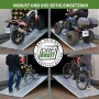 DREIBREIT Auffahrrampe klappbar für Motorrad, Quad, Rollstuhl und Fahrrad zum Verladen in einen Transporter.