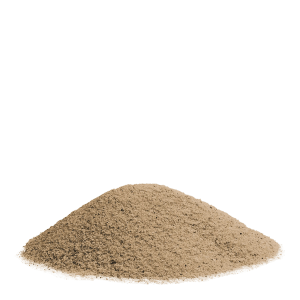 Haufen ökofuge Fugensand Natur, 20kg, für Pflaster- und Plattenbeläge.