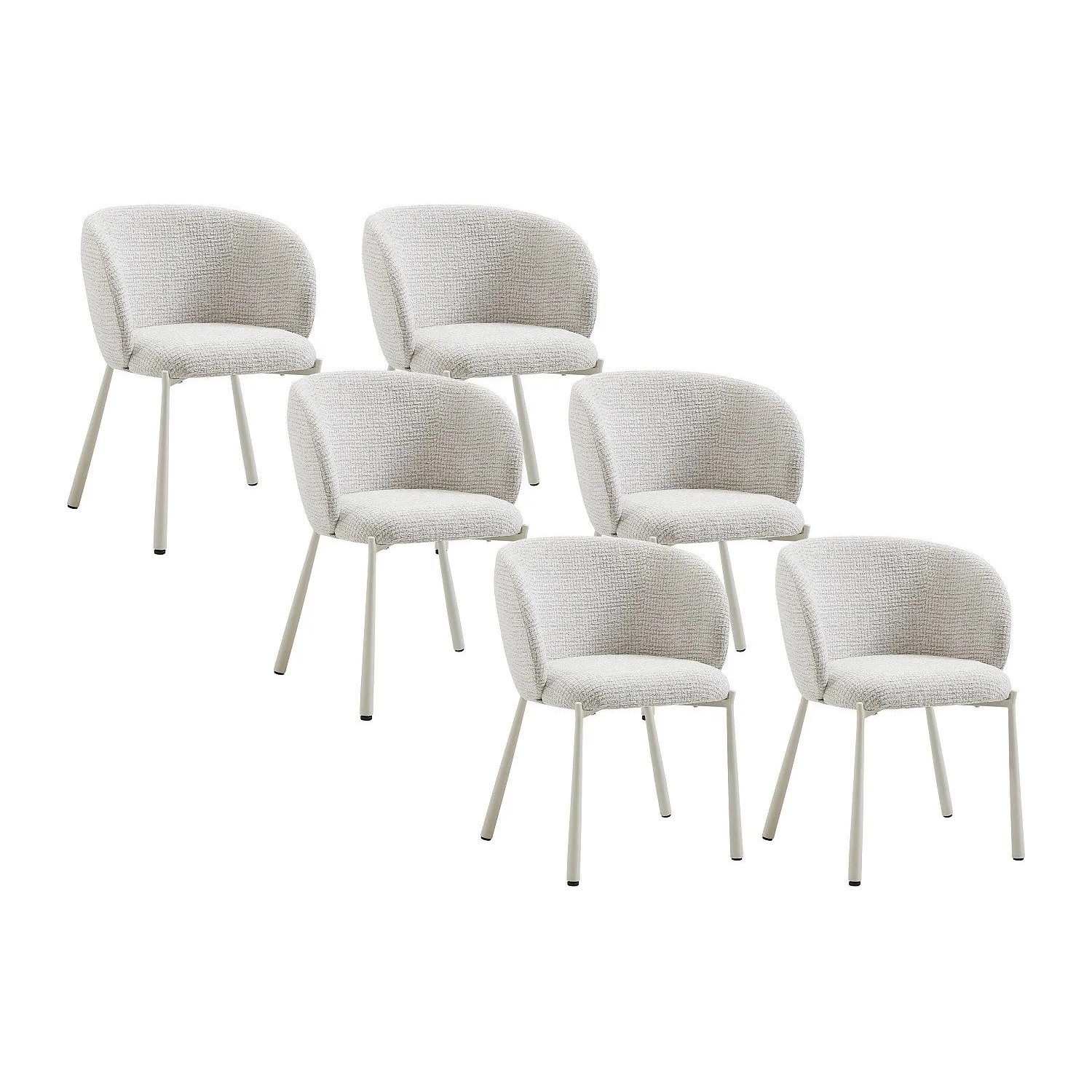 Vente-unique Stuhl Sijola Cremefarben 59 cm