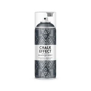 COSMOS LAC Kreidefarbe Spray Chalk Effect  Hochwertige Chalky Kreidesprühfarbe Farbspray  Spray Paint Farbe Schattengrau