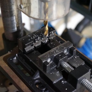 Wiltec Maschinenschraubstock 75Mm Werkstatt Schraubstock Tischbohrmaschine