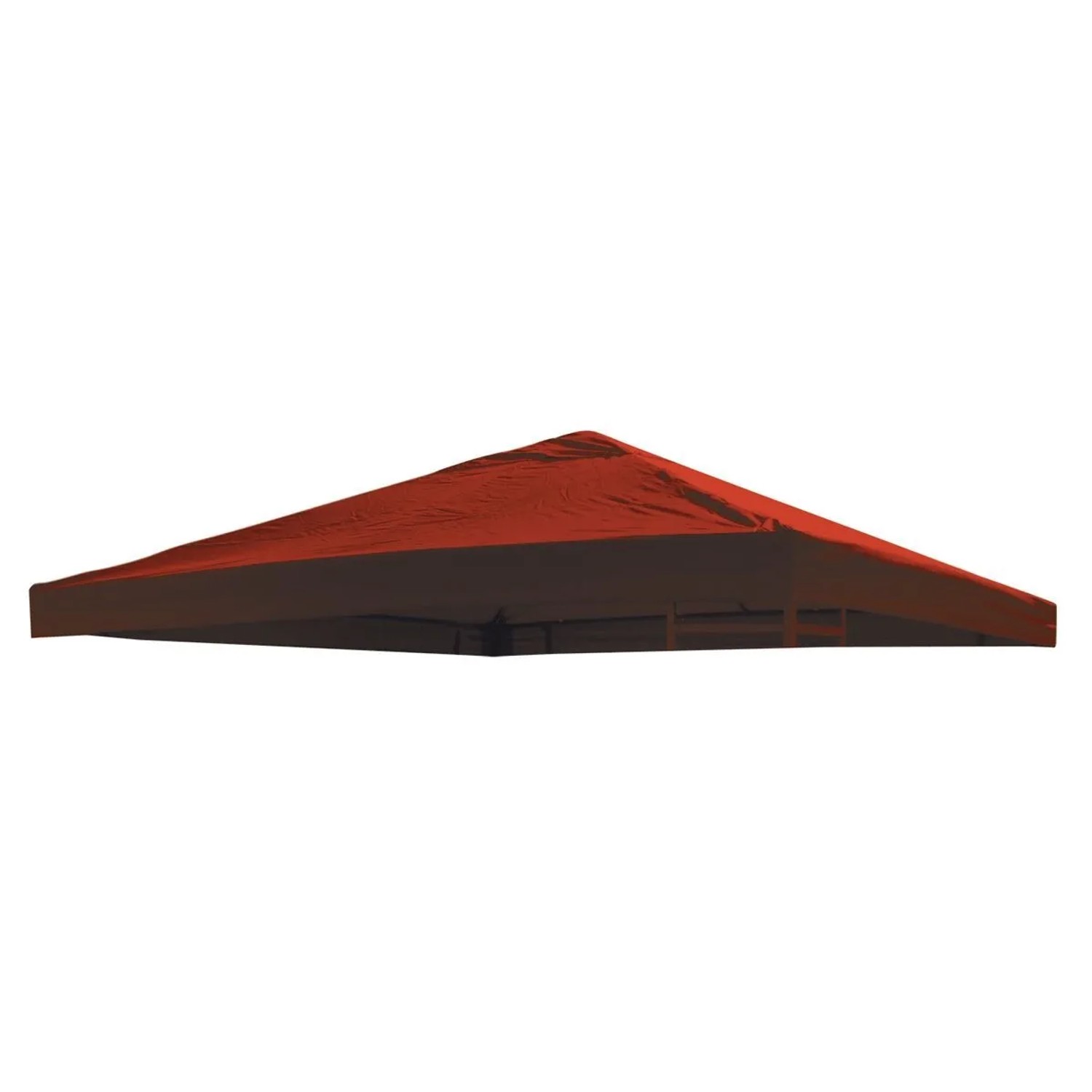 Lex Ersatzdach Pavillon Universell Pavillon 3x3m Wasserdicht Garten Party Luft-Luke Rot