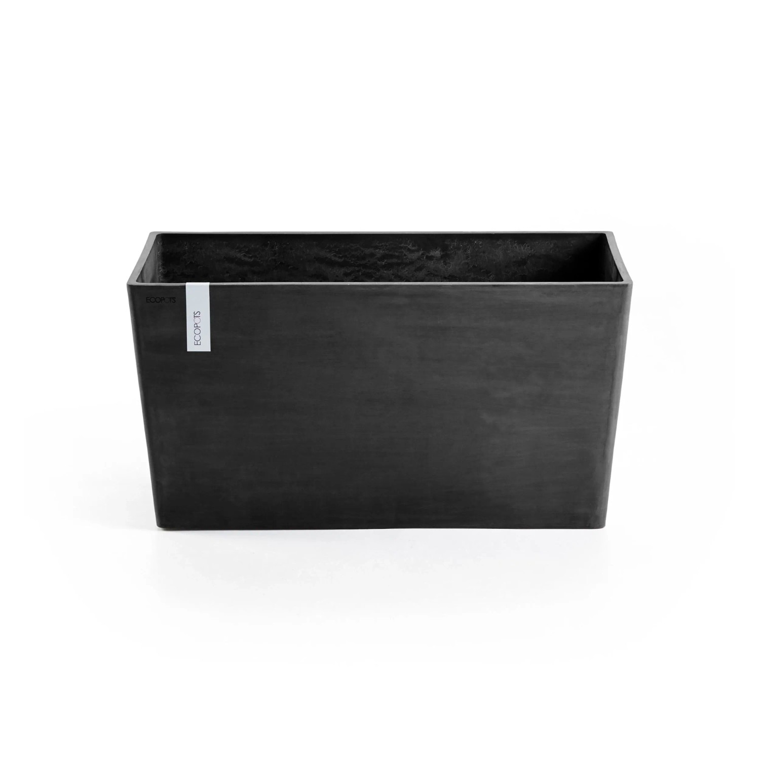 Ecopots Pflanztopf Paris Dunkelgrau 99 cm x 46 cm x 50 cm günstig online kaufen