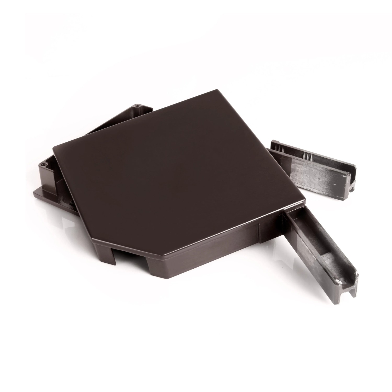 Avosdim Alu Blendkappen 45 Grad 137mm Braun Ral 8019