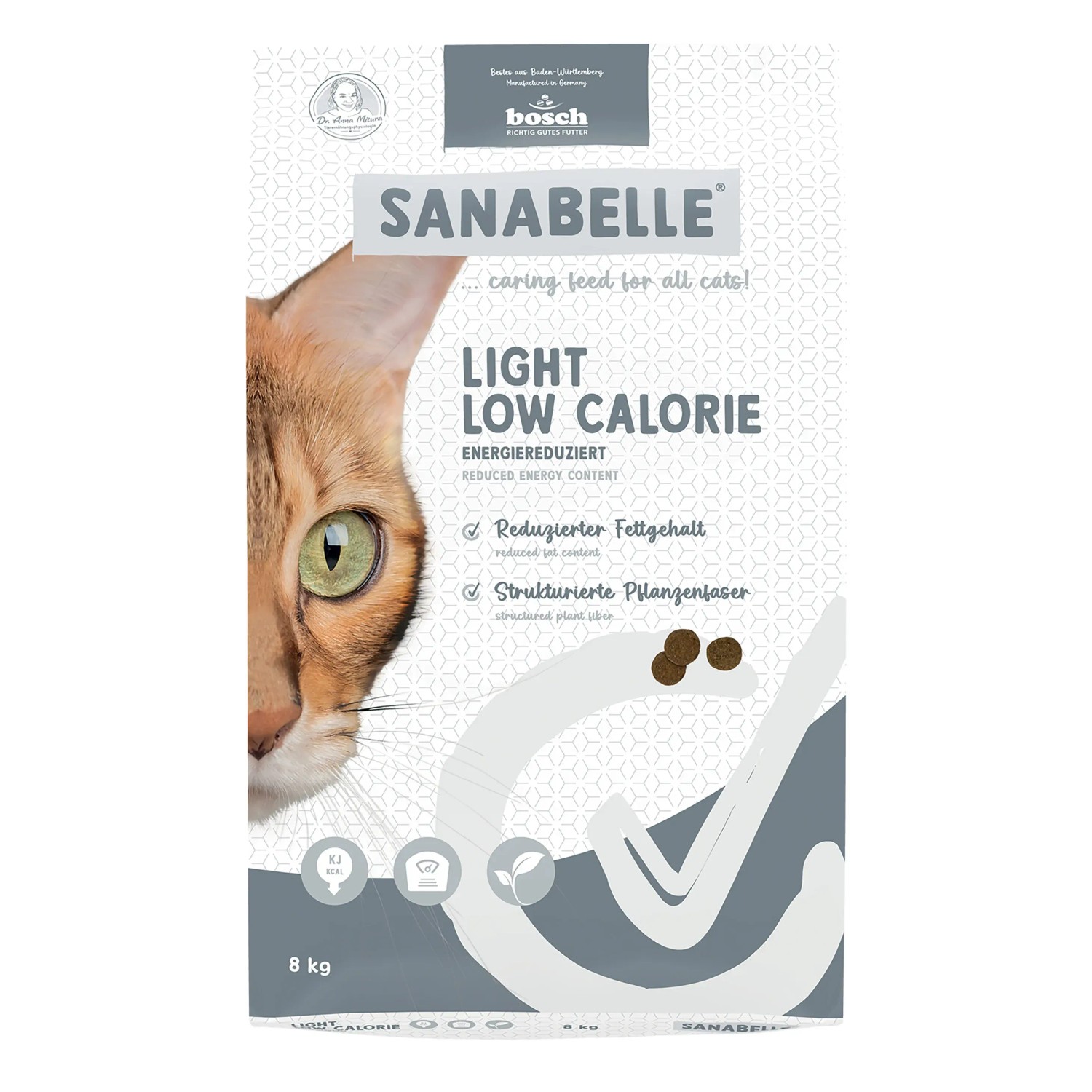 Sanabelle Katzen-Trockenfutter Light Low Calorie 8 kg