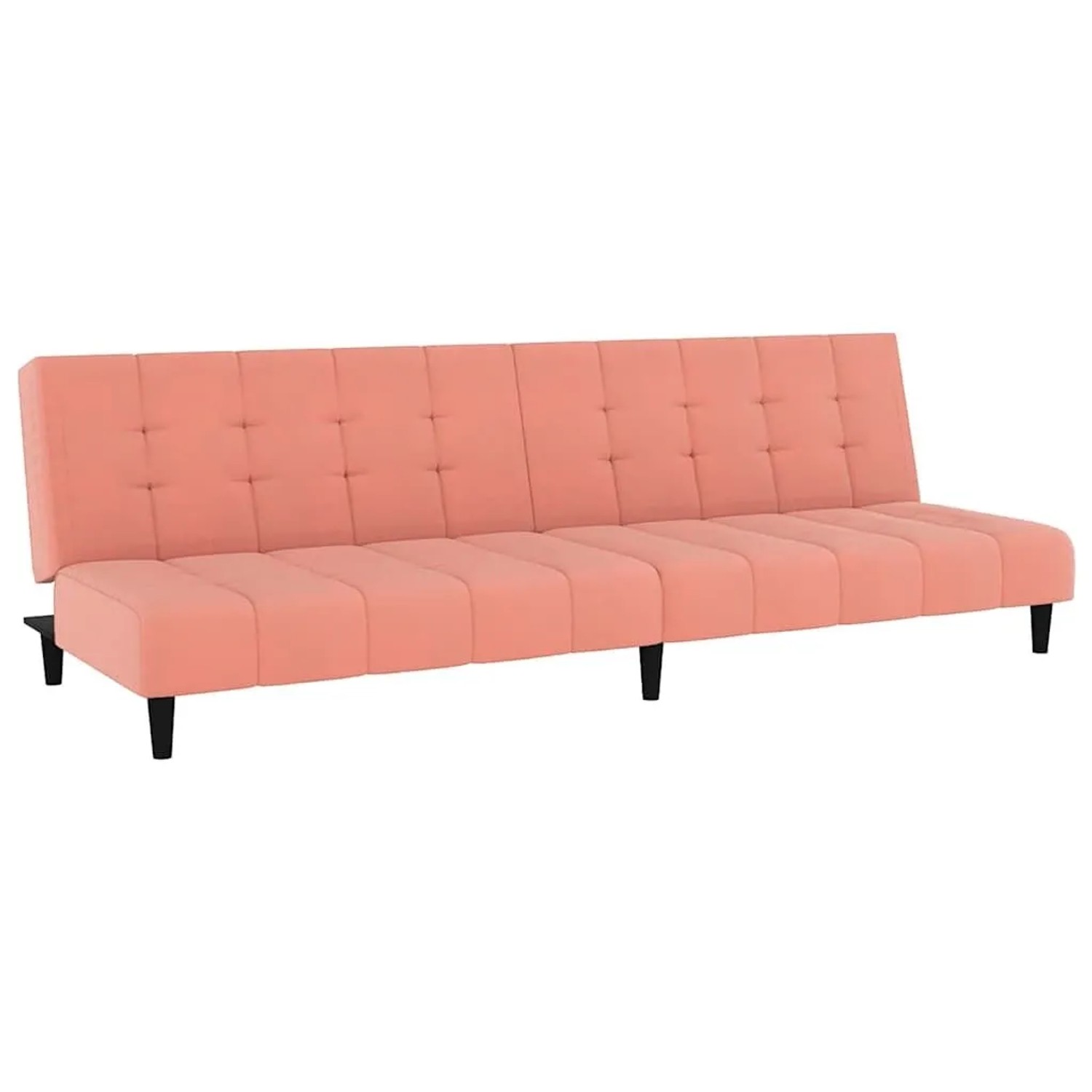 vidaXL Schlafsofa 2-Sitzer Rosa Samt 375767 günstig online kaufen