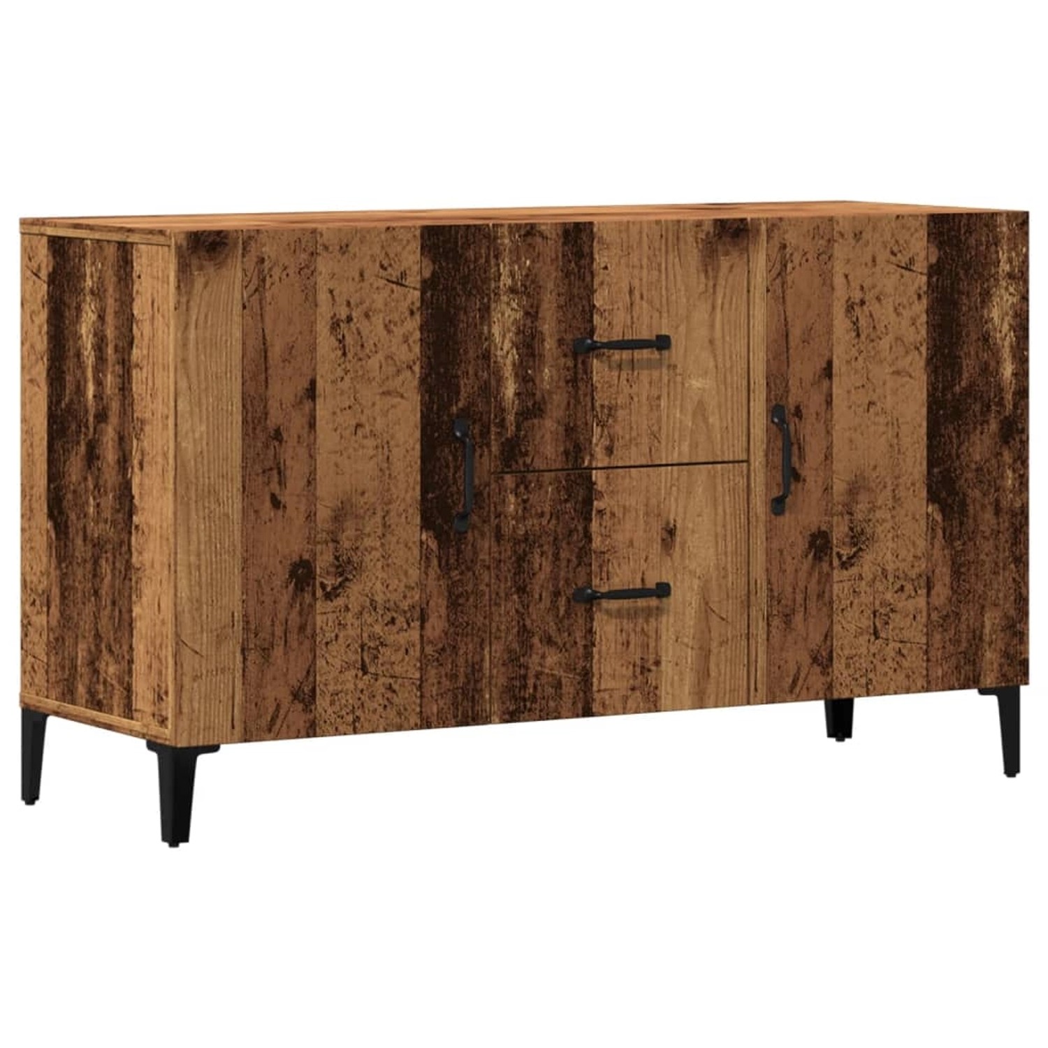 vidaXL Sideboard Altholz-Optik 100x36x60 cm Holzwerkstoff 856904