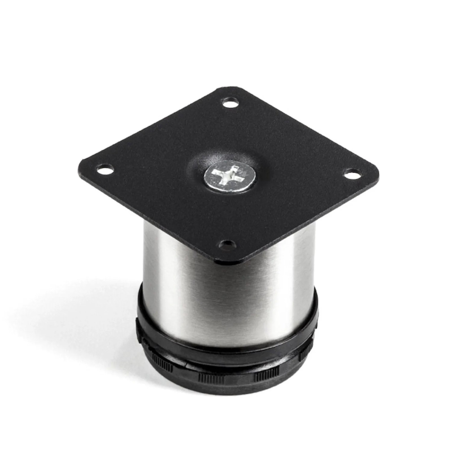 SOTECH 4er Set Möbelfuß JIMMY Ø50 mm Höhe 60 mm Edelstahl Gebürstet