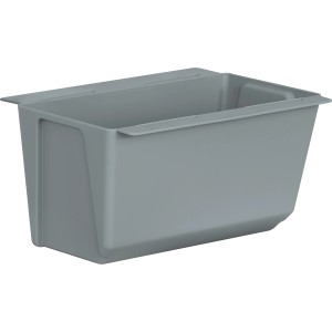 Geli Easy Pflanzgefäß, Beton Hell, 18x13,5x10cm, für Europaletten. Pflanzkübel für drinnen und draußen.