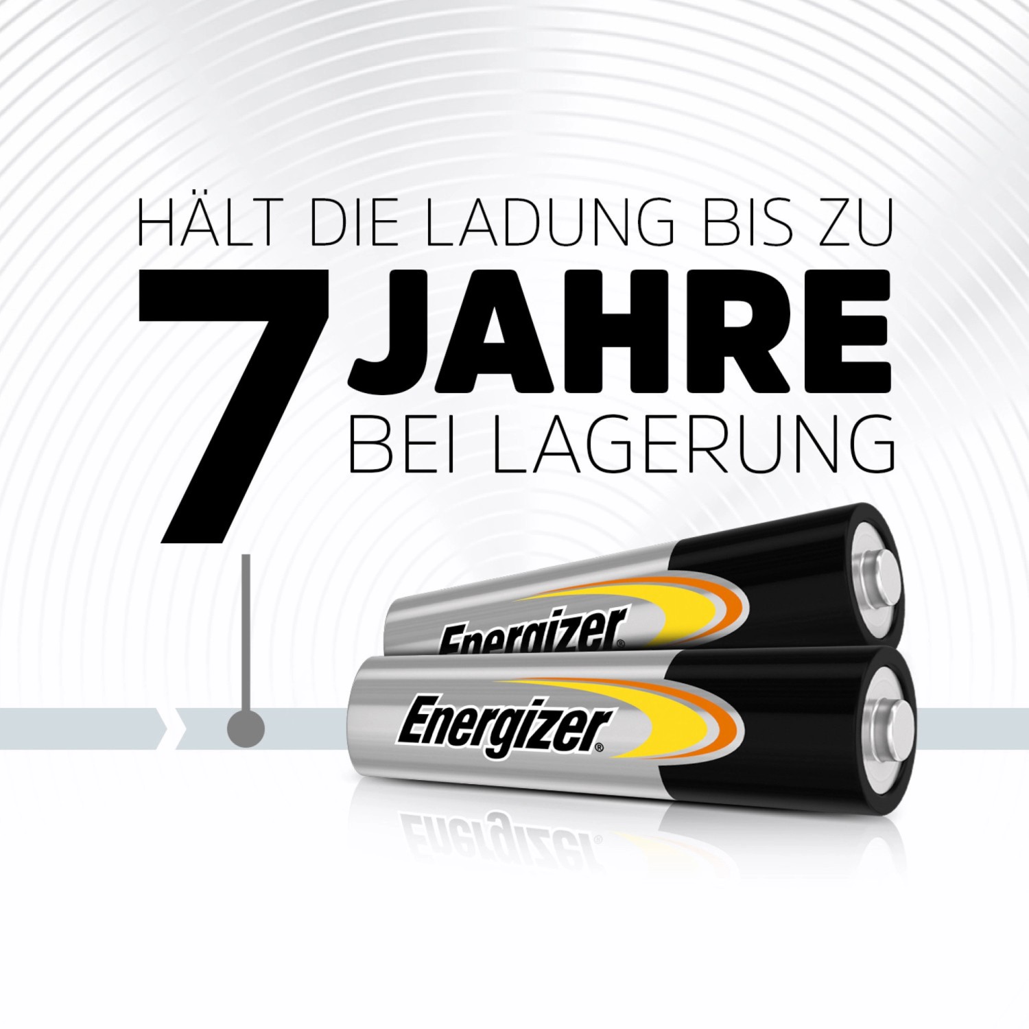Energizer Alkaline Power AA Batterien, 8 Stück, Mignon, bis zu 10 Jahre lagerfähig.