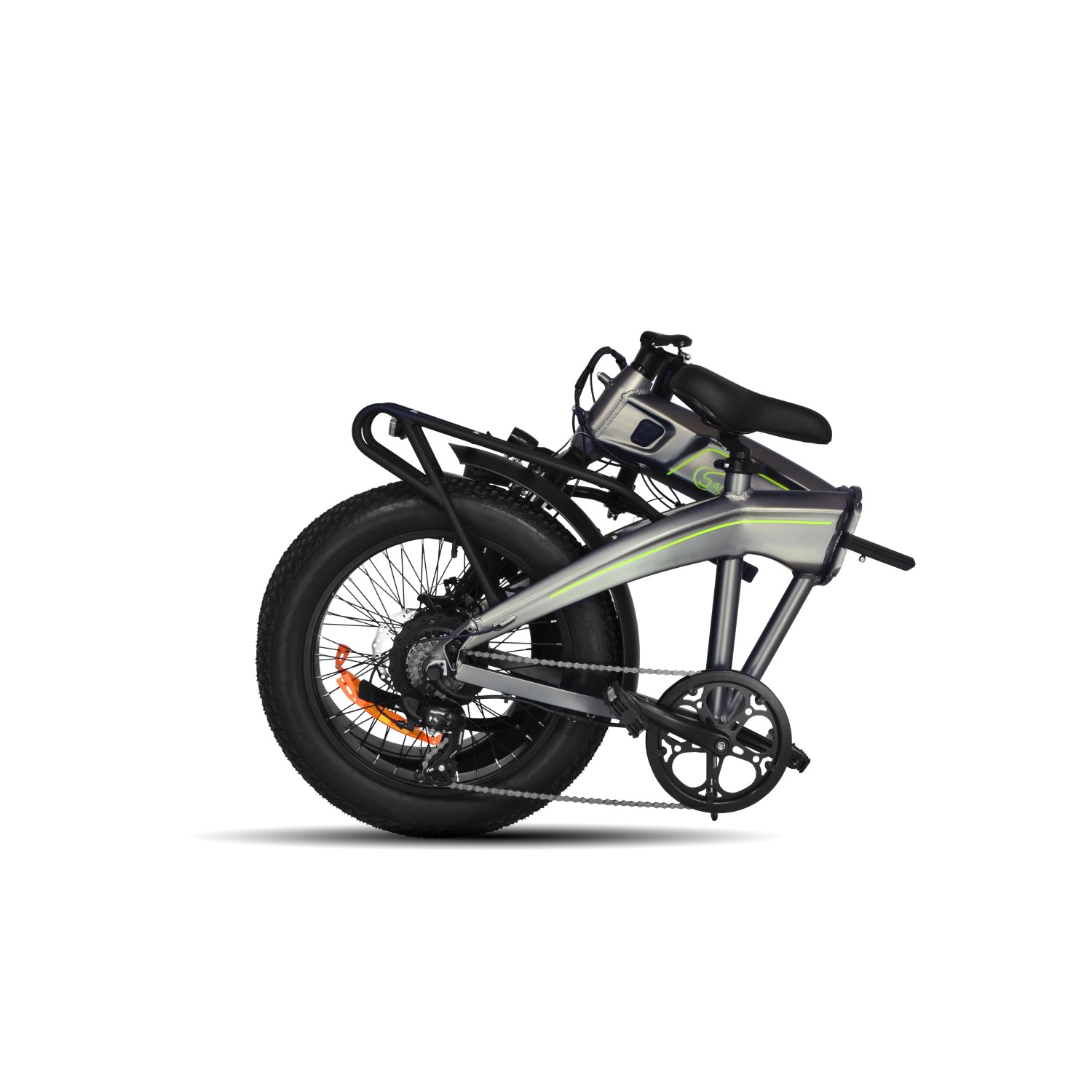 SachsenRad E Folding Bike F6 Safari Fatbike