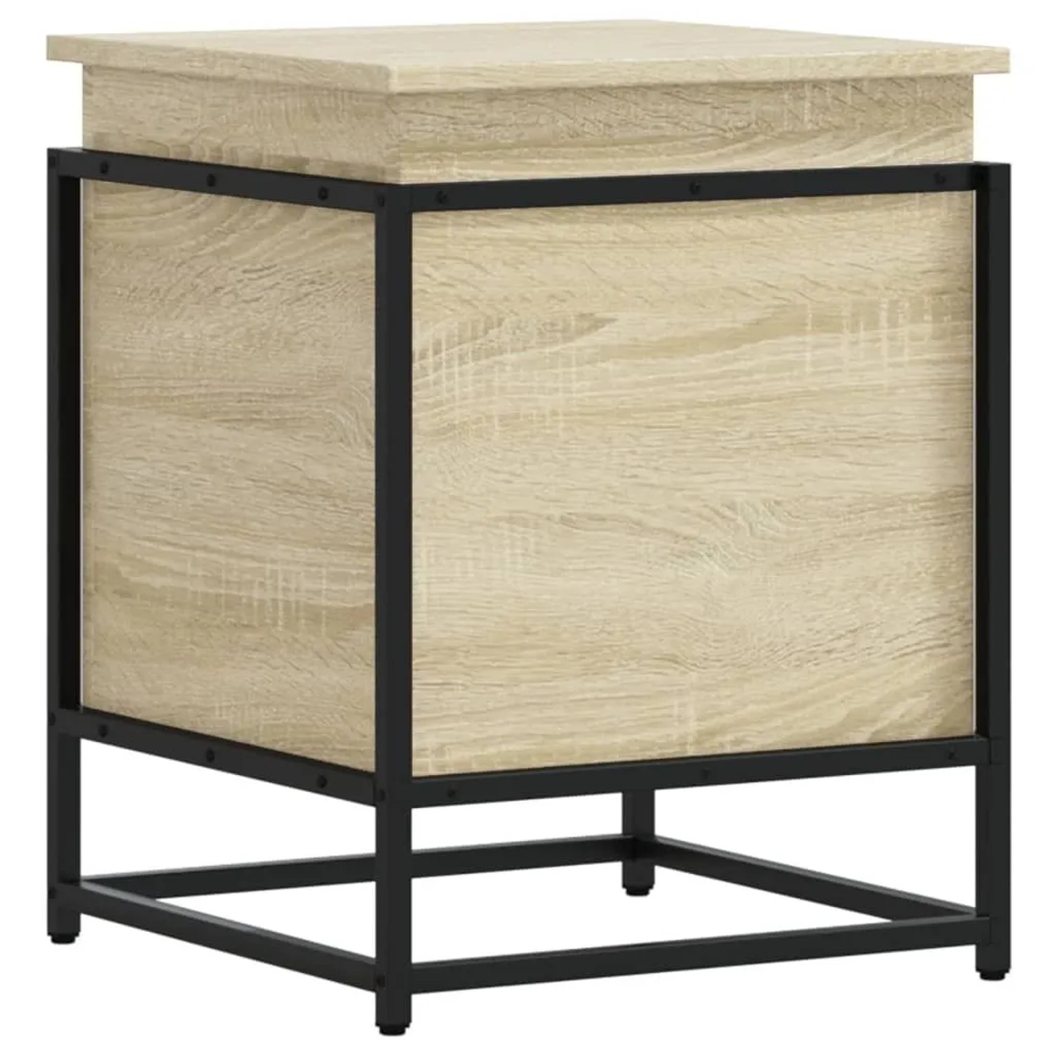 vidaXL Aufbewahrungsbox mit Deckel Sonoma 40x40x51,5 cm Holzwerkstoff 848790