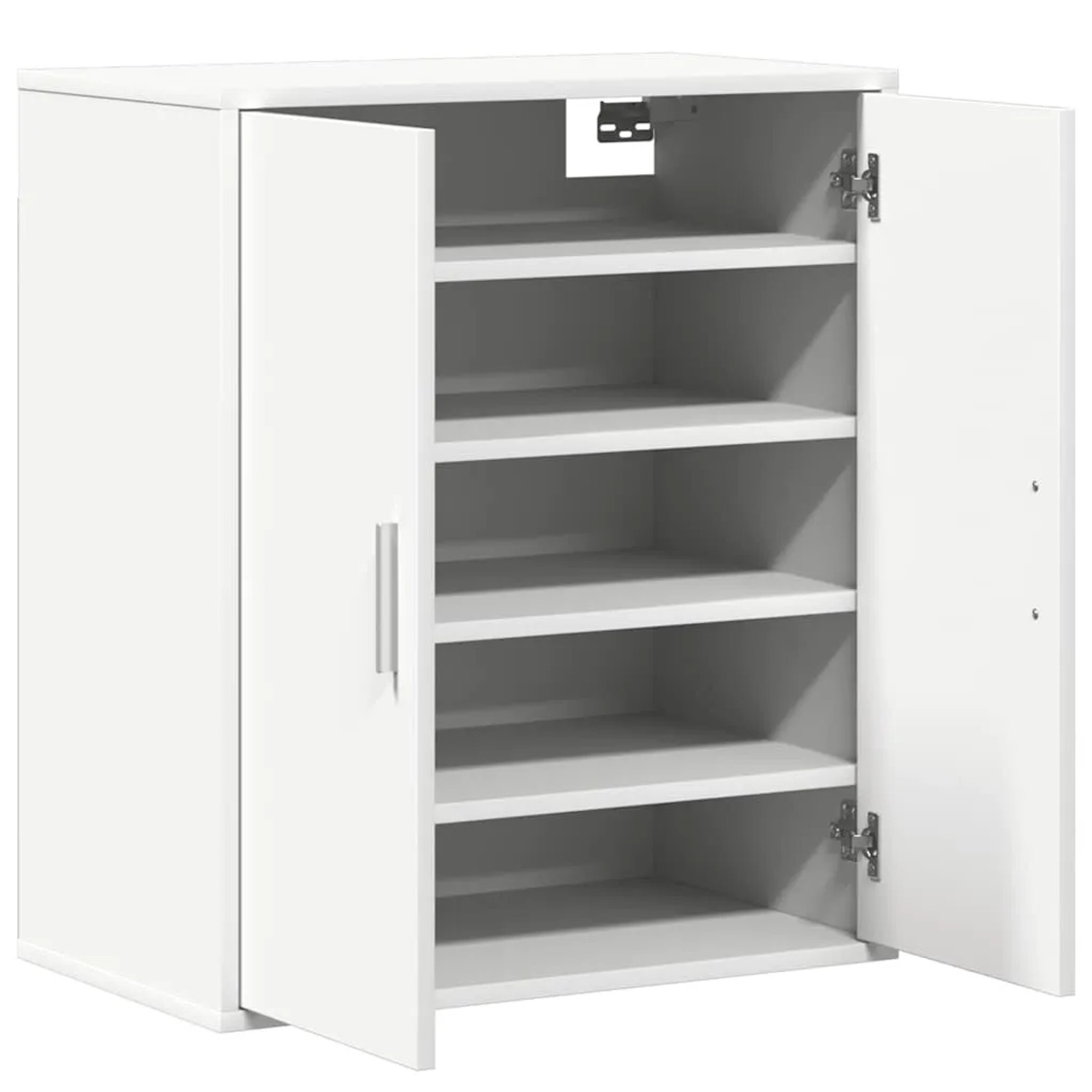 vidaXL Schuhschrank Weiß 60x35x70 cm Holzwerkstoff 808918_7