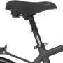 Detailaufnahme Sattel und gefederte Sattelstütze am Fischer E-Bike.