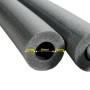 Grauer Nmc Rohrisolierschlauch Climaflex, 28mm Innendurchmesser, 25mm Wandstärke. Für Heizungs- & Sanitärdämmung.