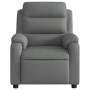 Dunkelgrauer Relaxsessel "vidaXL Modell 36" mit elektrischer Liegefunktion aus Stoff.