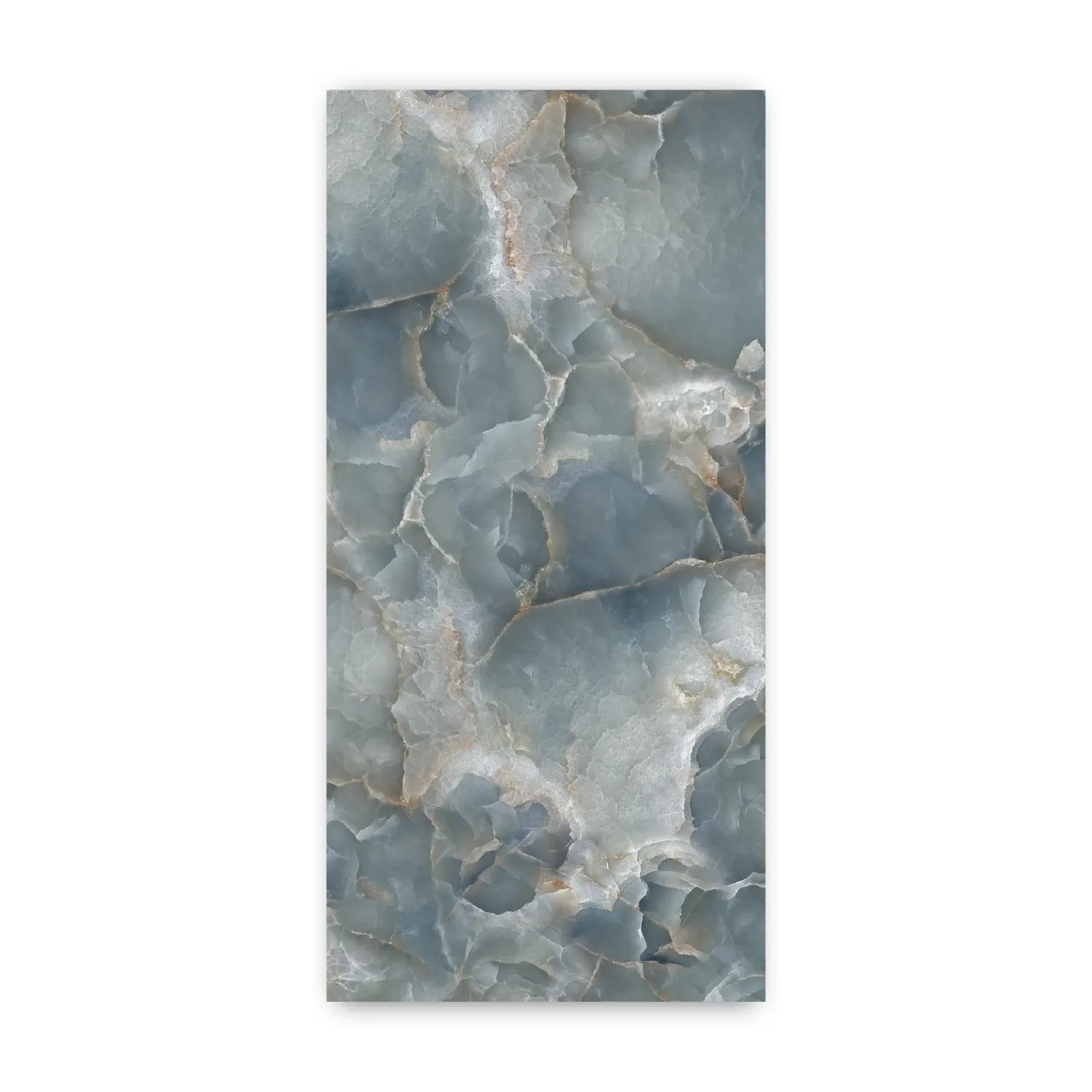 Walllux Duschrückwand Marmor Blau Alu-Verbund 3 mm 100 x 210 cm
