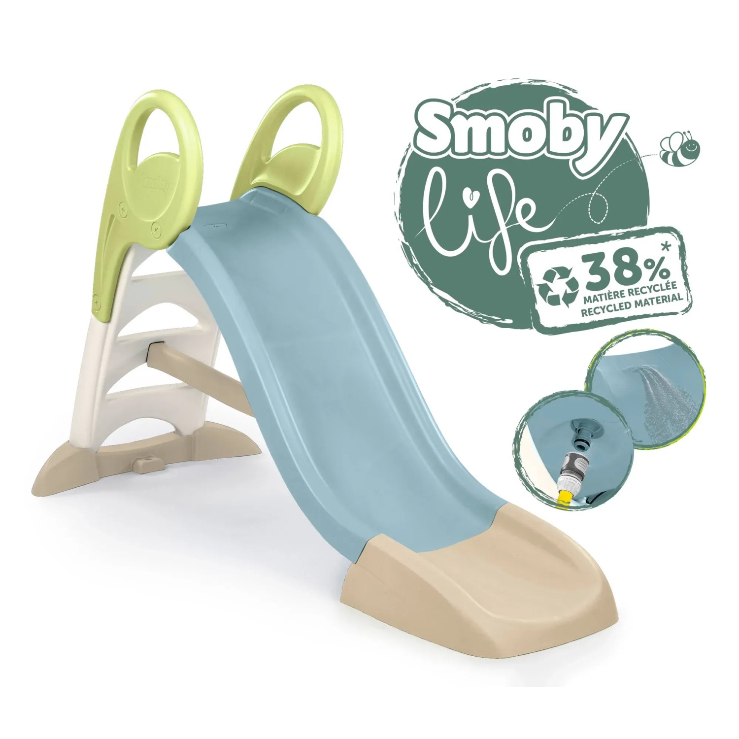 Smoby SpongeBob Strandeimer Mit Zubehör – Schaufel, Rechen, Sieb, Form, Für Kinder Ab 18 Monaten