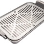 Char-Broil Grillpfanne aus Edelstahl, 42,5x22x5cm, für Fisch, Gemüse und mehr. Grillzubehör für vielfältige Grillspezialitäten.