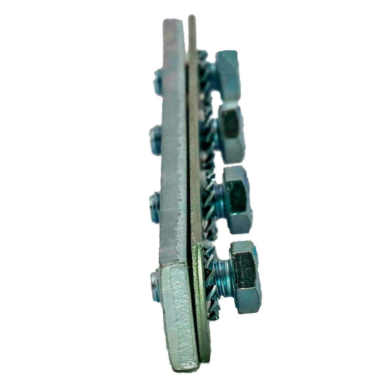 Dalsys Schienenverbinder 25x für 38-40 Montageschiene Silber