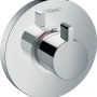 Hansgrohe ShowerSelect S Thermostat HighFlow Unterputz in Chrom mit Temperaturregler.