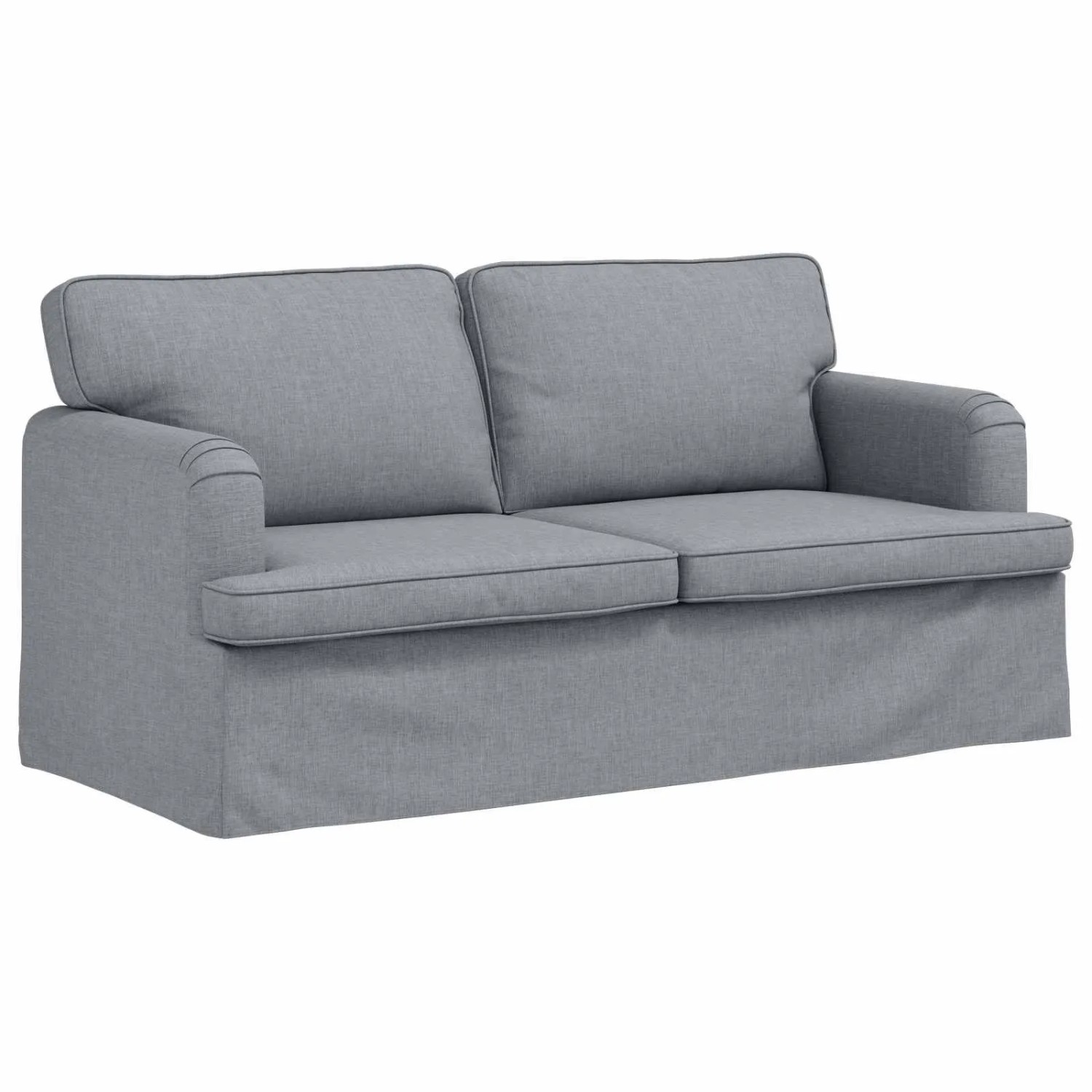 vidaXL Sofa Hellgrau 142 x 80 x 85 cm Stoff 42024490
