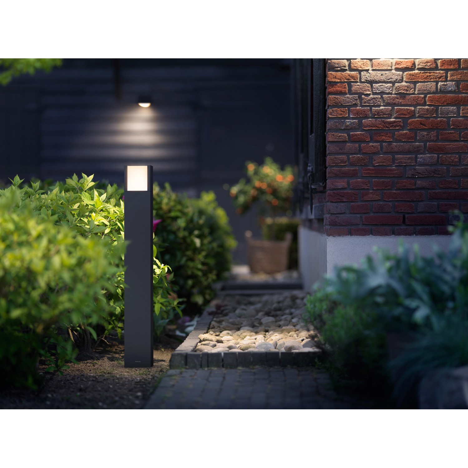 Philips Arbour LED Außenleuchte – 6 W, 4000 K Kaltweiß, IP44, Anthrazit, Wetterfest