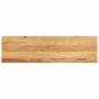 Hellbraune Treppenstufe aus massivem Eichenholz, 90x25 cm, 16er Set.