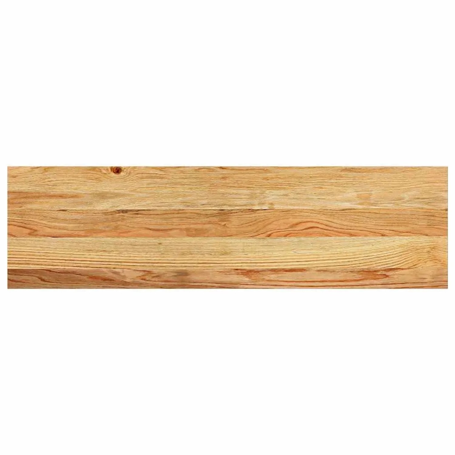 Hellbraune Treppenstufe aus massivem Eichenholz, 90x25 cm, 16er Set.