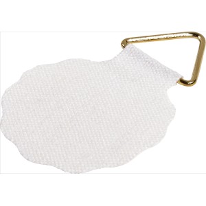 LUX Bilderaufhänger, Ø 30 mm, weiß, mit Metallöse, 6er-Set für leichte Bilder.