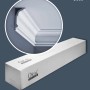 ORAC DECOR C339 LUXXUS Zierleisten Set, 7 Stuckprofile (14 m), weiß, für Wand und Decke.