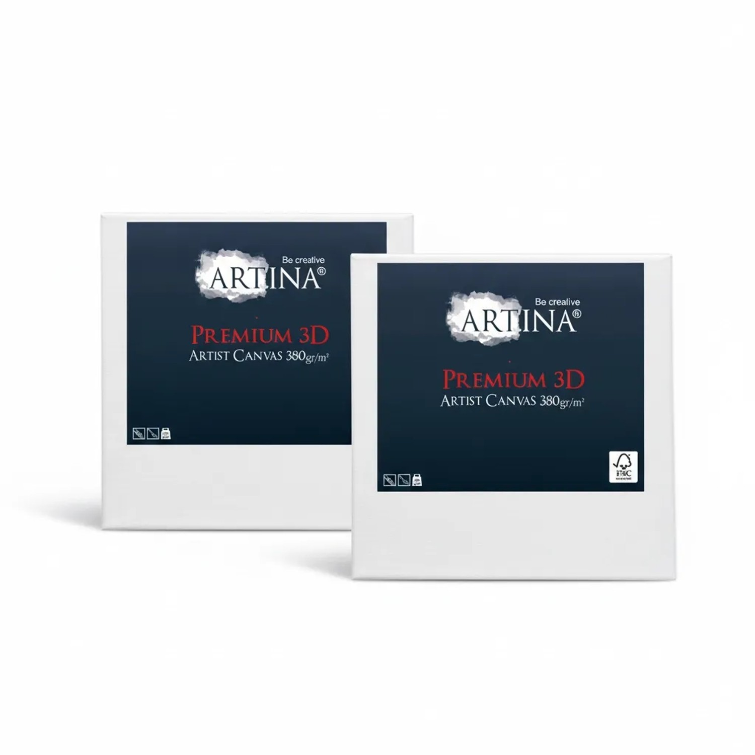 Artina Premium 3D Keilrahmen 50x150cm FSC 2tlg günstig online kaufen