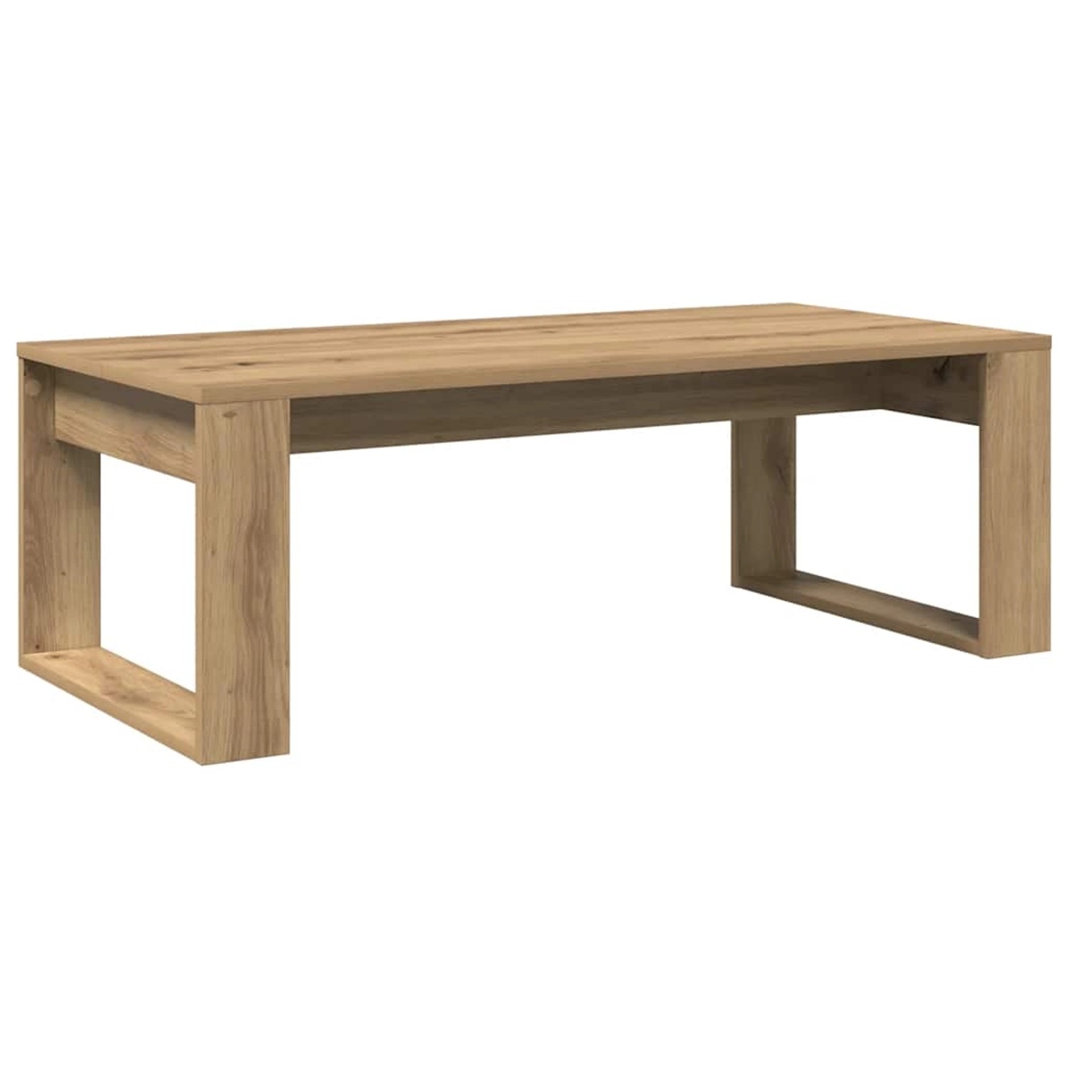 vidaXL Couchtisch Artisan-Eiche 102x50x35 cm Holzwerkstoff 856681 günstig online kaufen