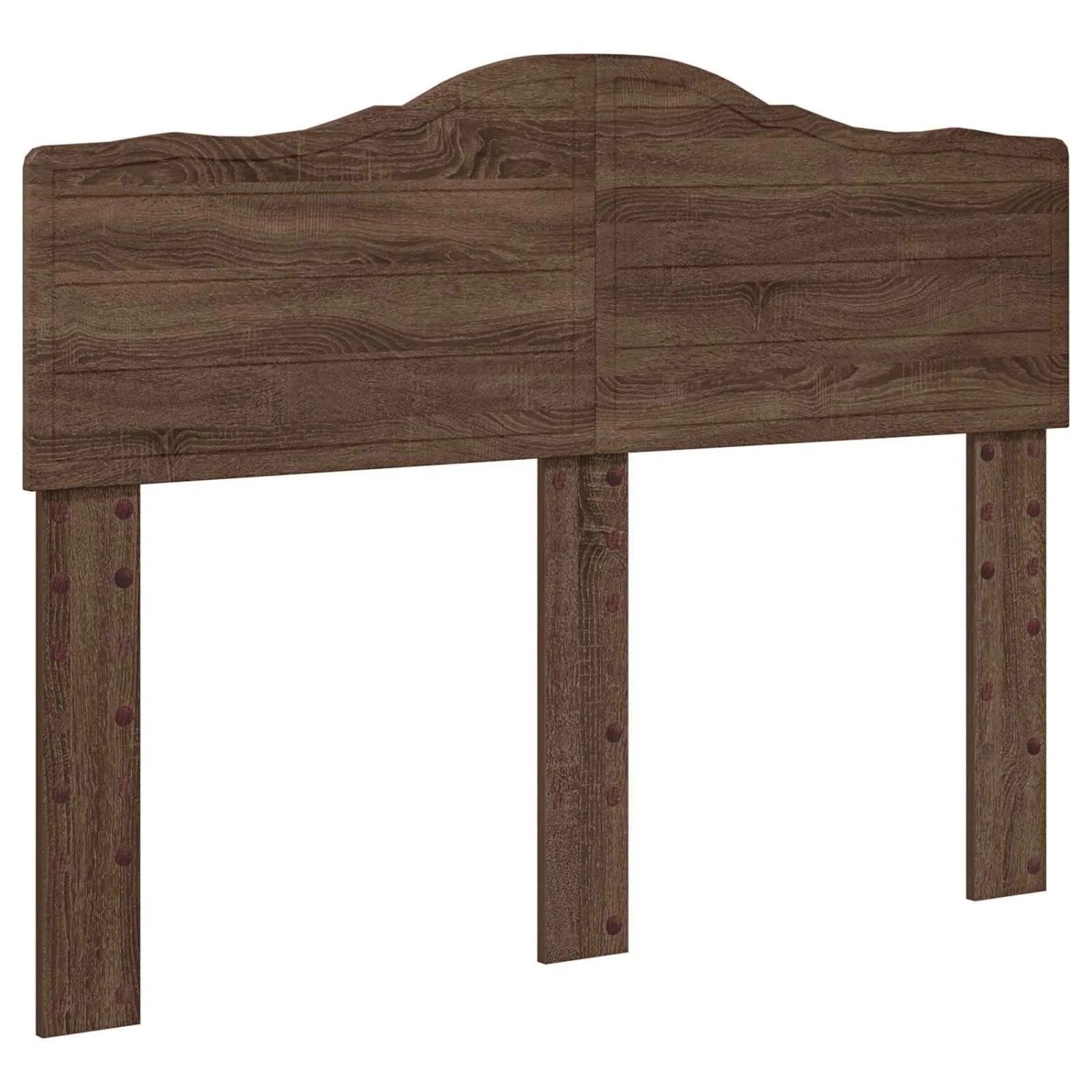 vidaXL Kopfteil mit Kopfteil Braun Eichen-Optik 120 cm Holzwerkstoff 888690