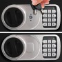 Detailaufnahme: KARAT Tresor Safemaxx mit elektronischem Schloss und Schlüssel, anthrazit.