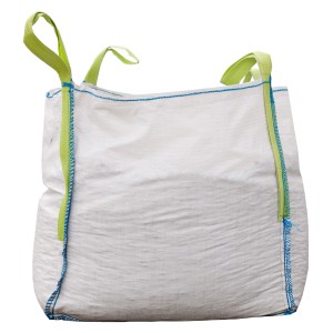 Mini-Bag mit buntem Rhein Kies (20-40 mm) für den Garten- und Landschaftsbau.
