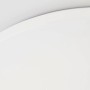Weiße LED-Deckenleuchte Leonie mit RGB-Funktion, Ø 49 cm. Moderne Deckenlampe für Wohnräume.