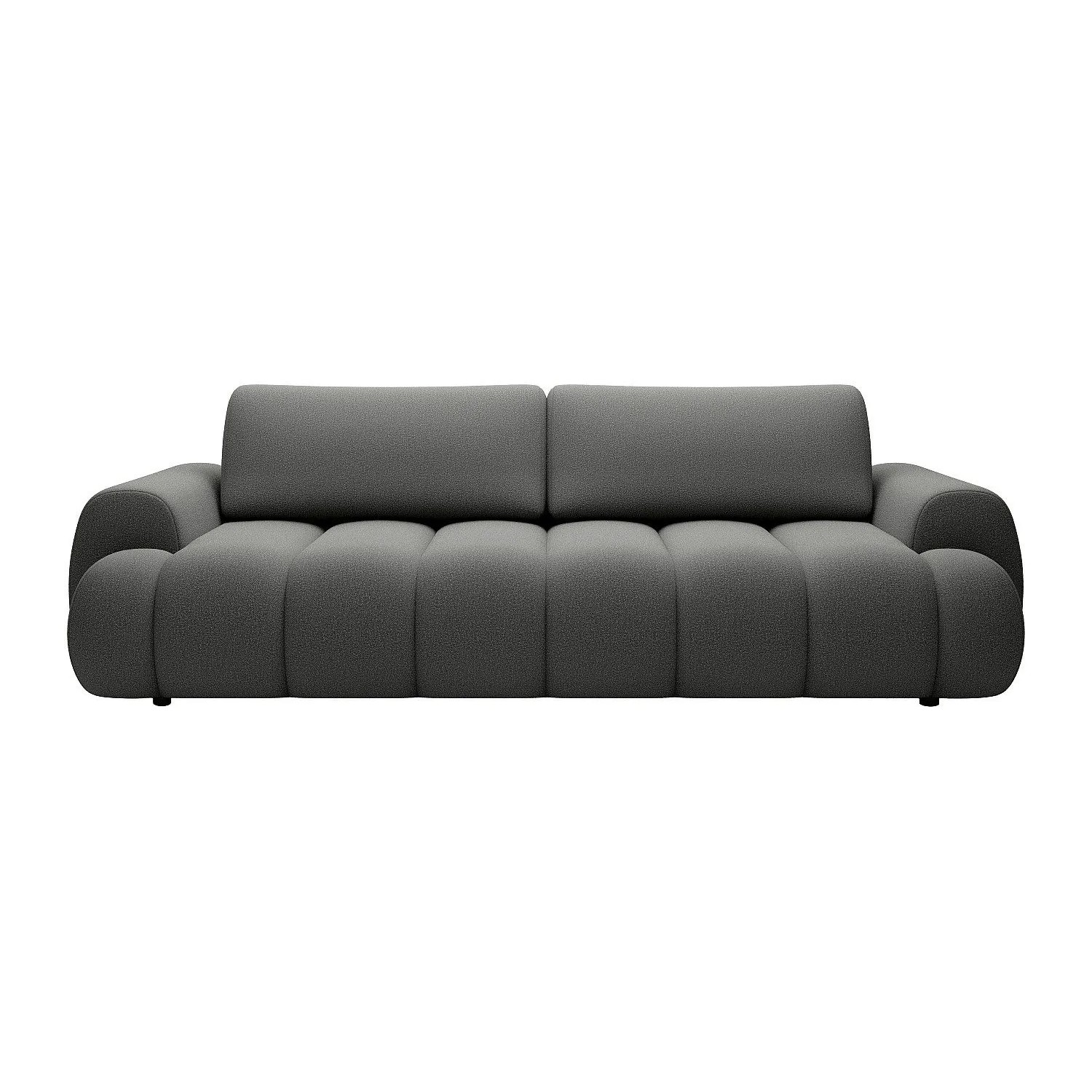 Vente-unique Schlafsofa Fridora Grau 263 cm