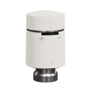 Schneider Electric Wiser Heizkörperthermostat, Weiß, zur Hausautomation. Smart Home Heizungssteuerung.