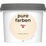 Eimer Alpina Wandfarbe Pure Farben Mandelbeige, matte Innenfarbe für Wände.