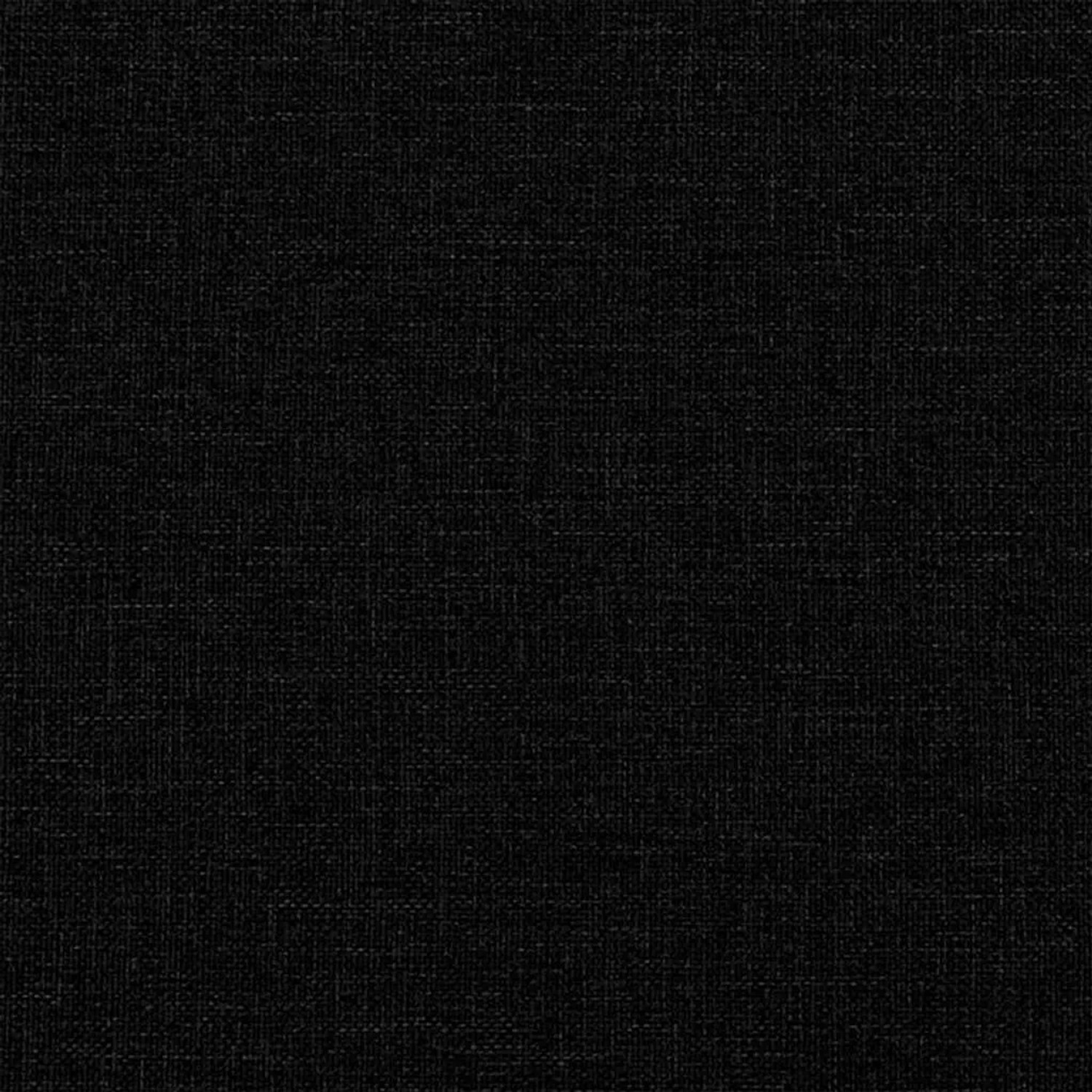 Zwei schwarze Sofakissen (60x40 cm) aus Stoff, abnehmbare Bezüge.