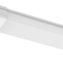 Graue LED-Feuchtraumleuchte Stripe, 120 cm, mit Sensor. Ideal für Garage & Keller.