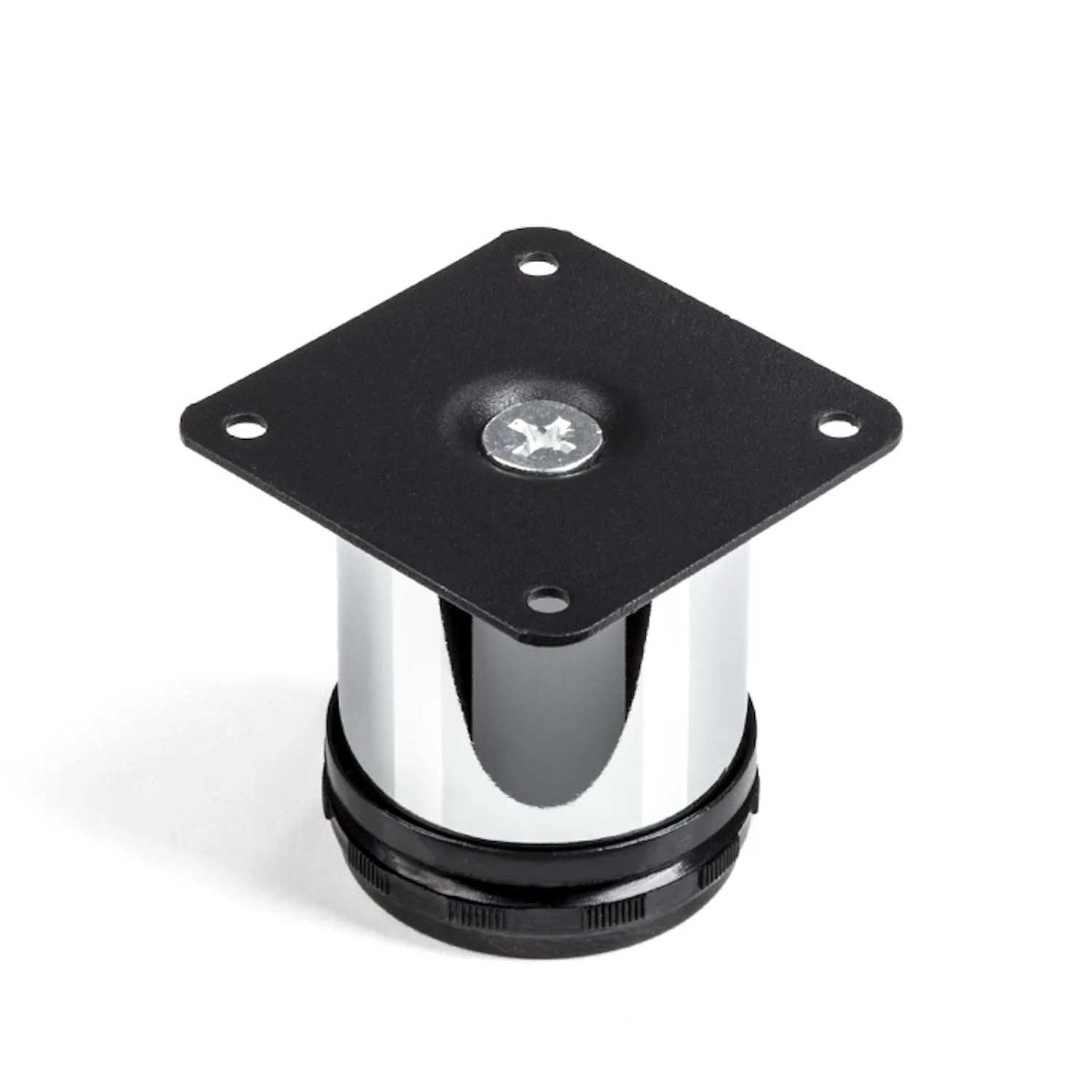 SOTECH 4er Set Möbelfuß JIMMY Ø50 mm Höhe 60 mm Chrom Poliert