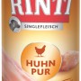 Rinti Singlefleisch Huhn, 400g Dose Hunde-Nassfutter mit Huhn, getreidefrei.