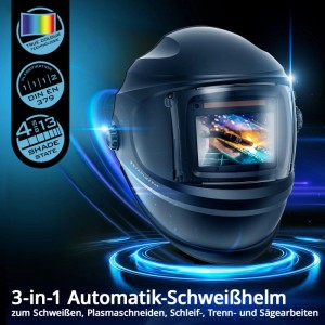 STAHLWERK Automatik Schweißhelm BULLET mit Schweißhaube für optimale Sicherheit beim Schweißen.