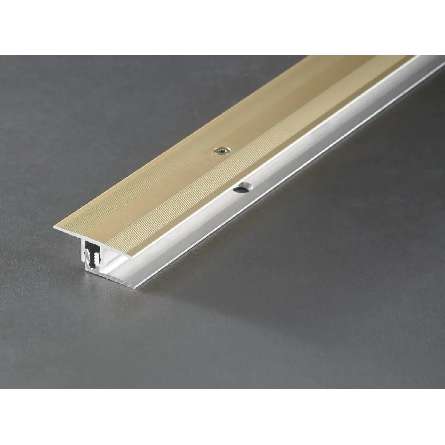 Proline Übergangsprofil Procover Universal Aluminium Eloxiert Champagne 100 cm Lang