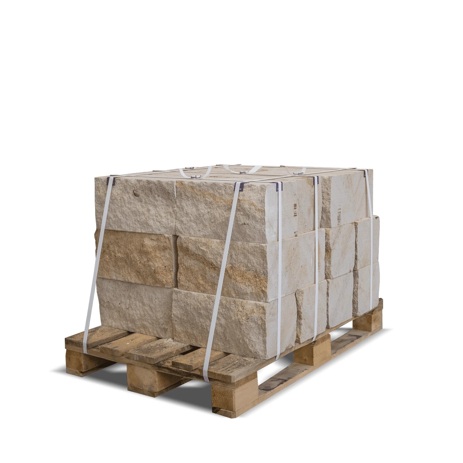 Galamio Sandstein Mauersteine 40x20x20 Gesägt & Gebrochen 900kg kaufen